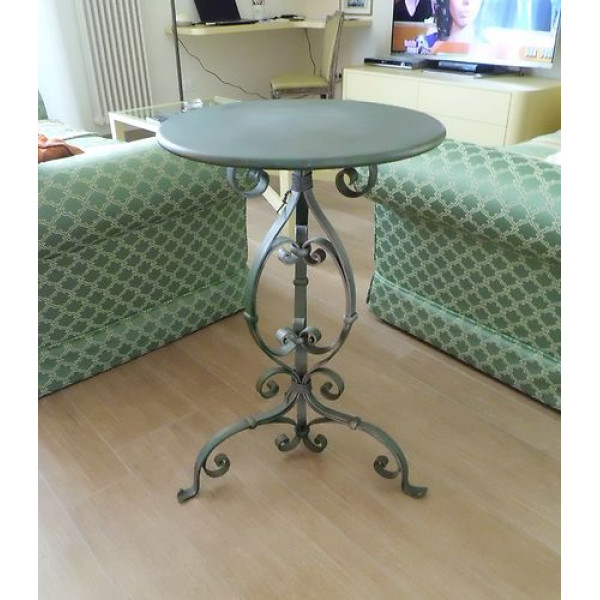 Tavolo Tavolino Salotto FERRO BATTUTO . Realizzazioni Personalizzate . Cod. 622