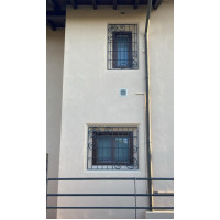 GRATA INFERRIATA in Ferro Battuto . Realizzazioni Personalizzate . Cod. 516