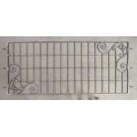 GRATA INFERRIATA in Ferro Battuto . Realizzazioni Personalizzate . Cod. 516