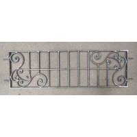 GRATA INFERRIATA in Ferro Battuto . Realizzazioni Personalizzate . Cod. 516