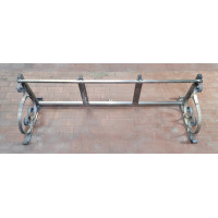 PENSILINA TETTOIA Acciaio Inox Ferro Battuto . Realizzazioni Personalizzate . Cod. 351