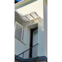 PENSILINA TETTOIA Acciaio Inox Ferro Battuto . Realizzazioni Personalizzate . Cod. 351