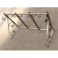 PENSILINA TETTOIA Acciaio Inox Ferro Battuto . Realizzazioni Personalizzate . Cod. 354