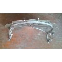 PENSILINA TETTOIA Acciaio Inox Ferro Battuto . Realizzazioni Personalizzate . Cod. 363