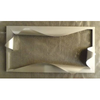 CORNICE design FERRO Battuto per Specchio o Foto con o senza LED . Realizzazioni Personalizzate . 849