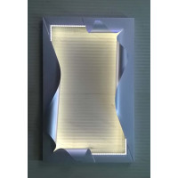 CORNICE design FERRO Battuto per Specchio o Foto con o senza LED . Realizzazioni Personalizzate . 849