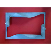 CORNICE design FERRO Battuto per Specchio o Foto con o senza LED . Realizzazioni Personalizzate . 849