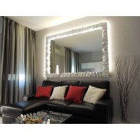 CORNICE design FERRO BATTUTO per Specchio o Foto con o senza LED . Realizzazioni Personalizzate . 850