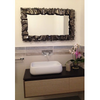 CORNICE design FERRO BATTUTO per Specchio o Foto con o senza LED . Realizzazioni Personalizzate . 850