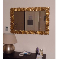 CORNICE design FERRO BATTUTO per Specchio o Foto con o senza LED . Realizzazioni Personalizzate . 850