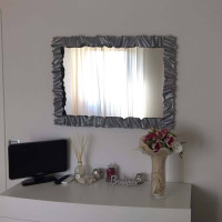 CORNICE design FERRO BATTUTO per Specchio o Foto con o senza LED . Realizzazioni Personalizzate . 850
