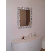 CORNICE design FERRO BATTUTO per Specchio o Foto con o senza LED . Realizzazioni Personalizzate . 850
