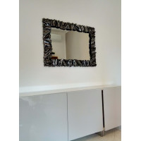 CORNICE design FERRO BATTUTO per Specchio o Foto con o senza LED . Realizzazioni Personalizzate . 850