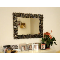 CORNICE design FERRO BATTUTO per Specchio o Foto con o senza LED . Realizzazioni Personalizzate . 850
