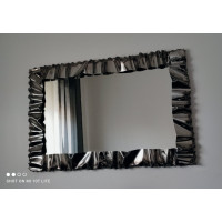 CORNICE design FERRO BATTUTO per Specchio o Foto con o senza LED . Realizzazioni Personalizzate . 850