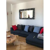 CORNICE design FERRO BATTUTO per Specchio o Foto con o senza LED . Realizzazioni Personalizzate . 850