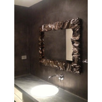 CORNICE design FERRO BATTUTO per Specchio o Foto con o senza LED . Realizzazioni Personalizzate . 850