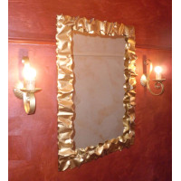 CORNICE design FERRO BATTUTO per Specchio o Foto con o senza LED . Realizzazioni Personalizzate . 850