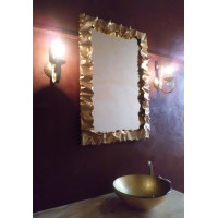 CORNICE design FERRO BATTUTO per Specchio o Foto con o senza LED . Realizzazioni Personalizzate . 850