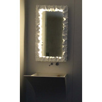 CORNICE design FERRO BATTUTO per Specchio o Foto con o senza LED . Realizzazioni Personalizzate . 850