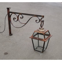 LAMPIONE . LANTERNA in Ferro Battuto . Realizzazioni Personalizzate . Cod. 1552