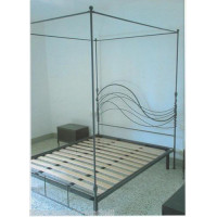 LETTO in FERRO BATTUTO . Realizzazioni Personalizzate . Cod. 977