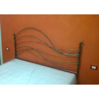 LETTO in FERRO BATTUTO . Realizzazioni Personalizzate . Cod. 977
