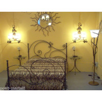LETTO in FERRO BATTUTO . Realizzazioni Personalizzate . Cod. 989