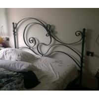 LETTO in FERRO BATTUTO . Realizzazioni Personalizzate . Cod. 989